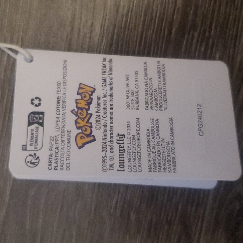 Loungefly Pokemon Sleeping Characters Crossbody Bag - New with Tags - Picture 9 of 9